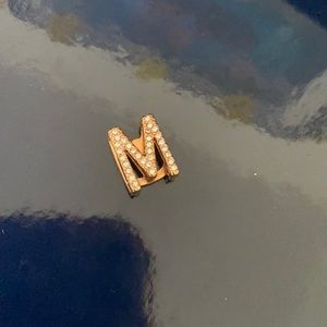 KEEP Rose Gold M Charm